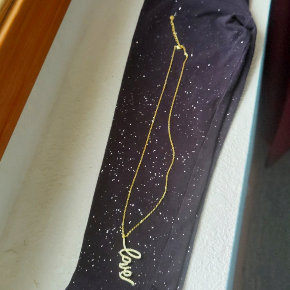 The Styled Collection Love Script Pendant - Picture 3 of 3